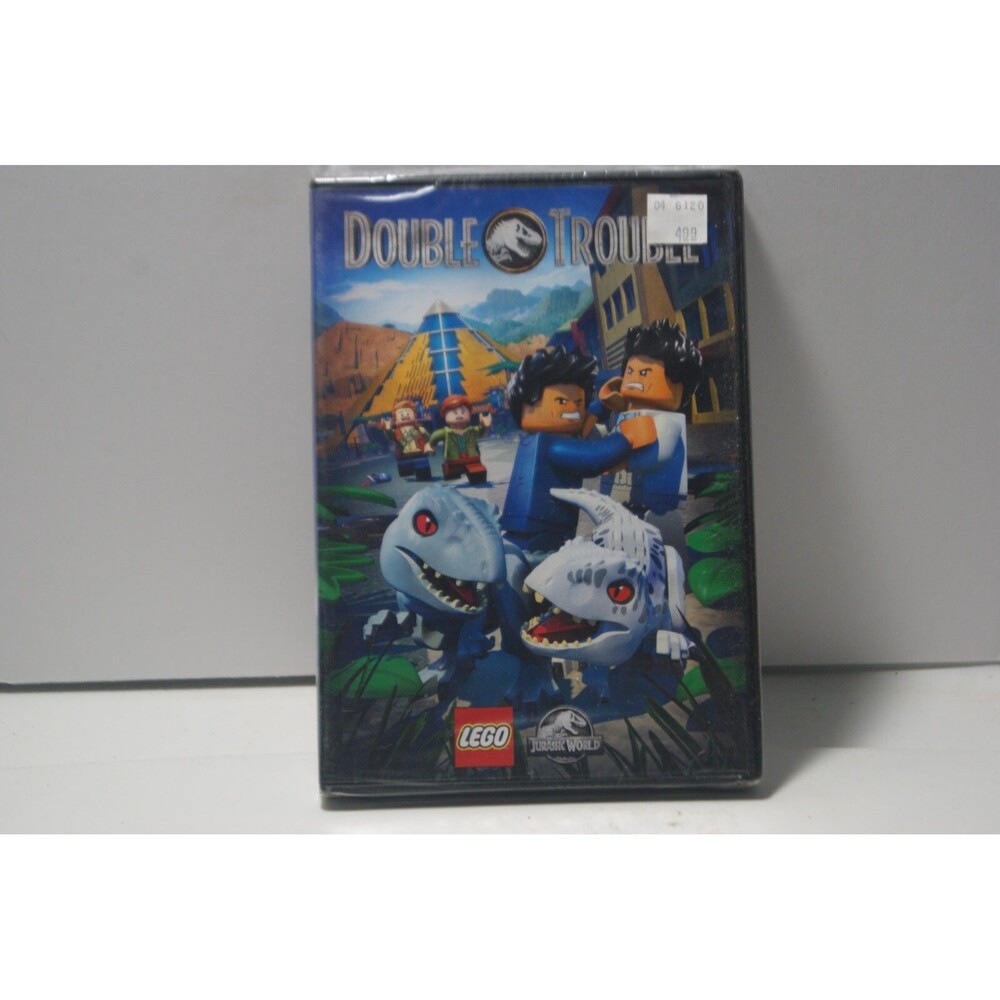 New SEALED: Lego Jurassic World - Double Trouble (DVD, 2020) Kids Family Movie